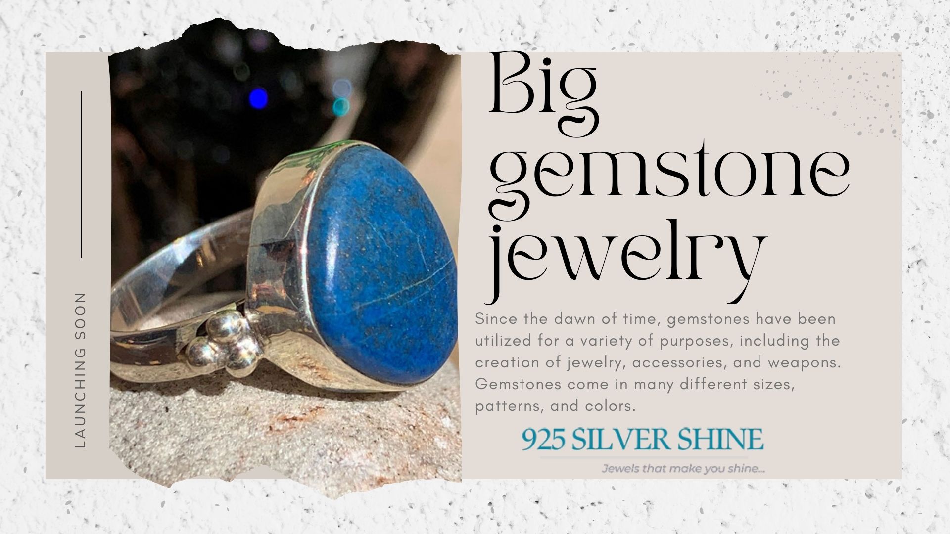 big gemstone jewelry, gemstone jewelry for women, big gemstone at wholesale price